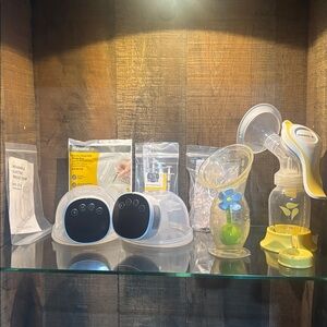 Breast Pump Set with Accessories Haakaa Medela My-376 Electric